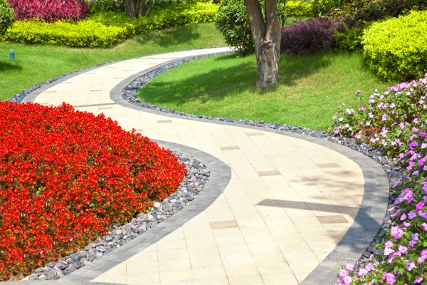Cost of Garden Walkway Installation in Janesville