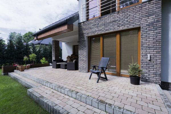 Backyard Paver Installation in Janesville