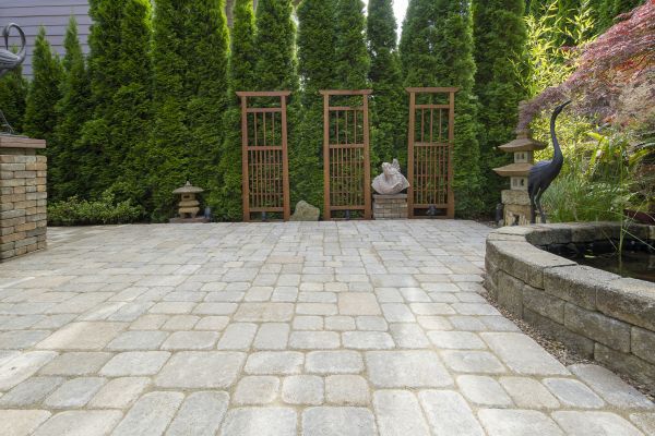 Cost of Backyard Hardscape Service in Janesville
